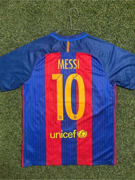 Nike Other - Nike Mens Blue Red FC Barcelona Messi #10 Jersey